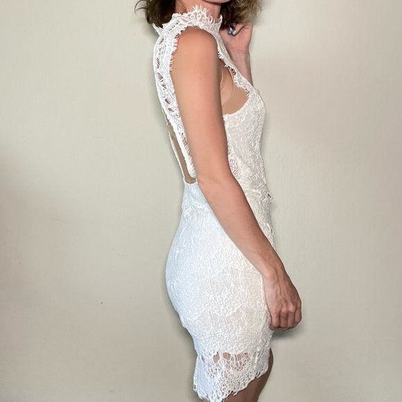 Intimately Free People White Lace Mini Dress - Picture 6 of 14